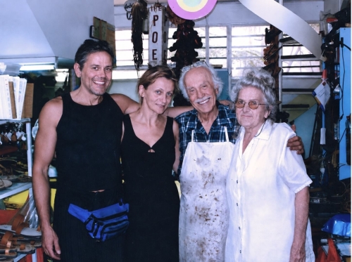 MELISSINOS FAMILY AND FRENCH CUSTOMER — 2004