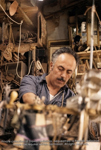 STAVROS MELISSINOS BUSY AT WORK